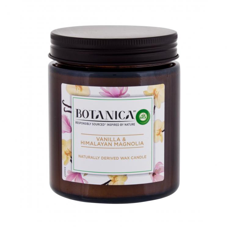 Air Wick Botanica Vanilla &amp; Himalayan Magnolia Vonná svíčka 205 g