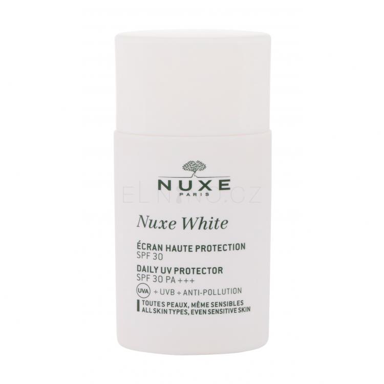 NUXE Nuxe White Daily UV Protector SPF30 Denní pleťový krém pro ženy 30 ml