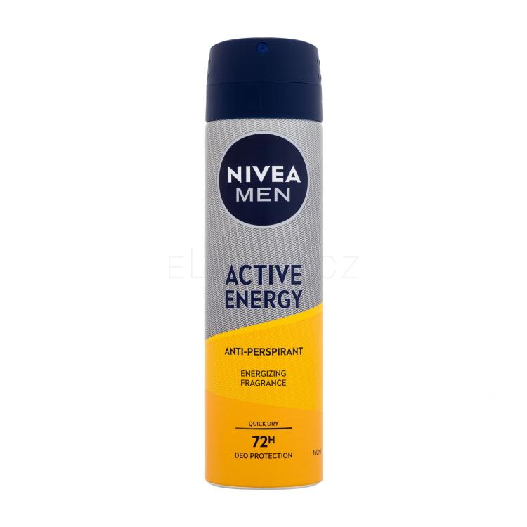 Nivea Men Active Energy 48H Antiperspirant pro muže 150 ml