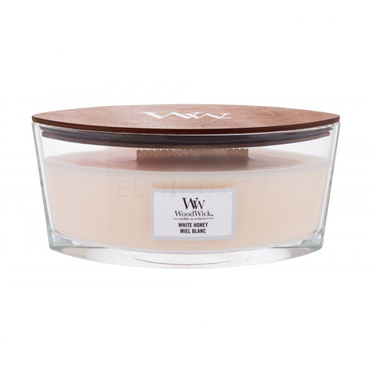 WoodWick White Honey Vonná svíčka 453,6 g