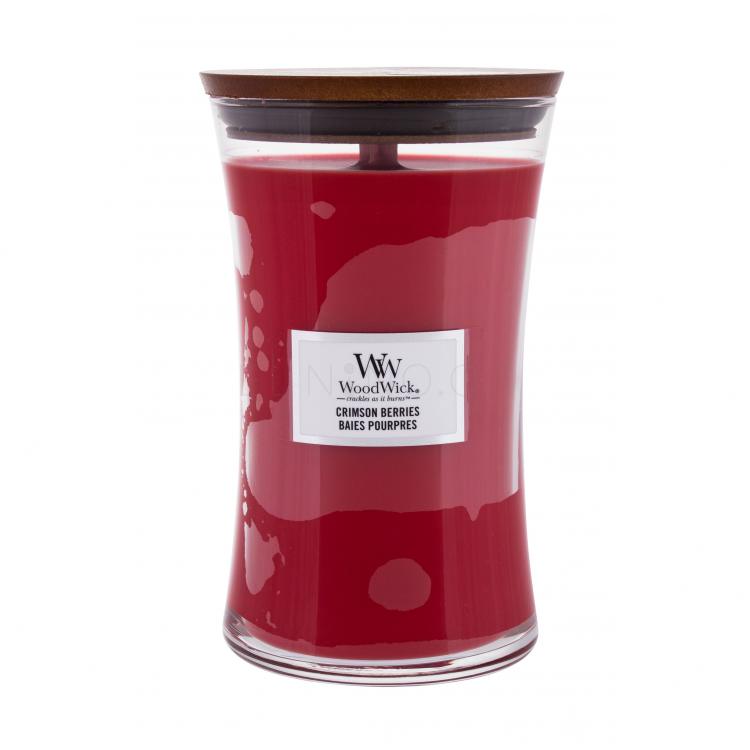 WoodWick Crimson Berries Vonná svíčka 610 g