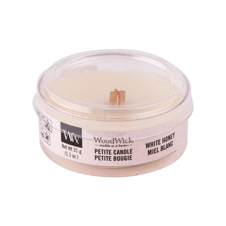 WoodWick White Honey Vonná svíčka 31 g