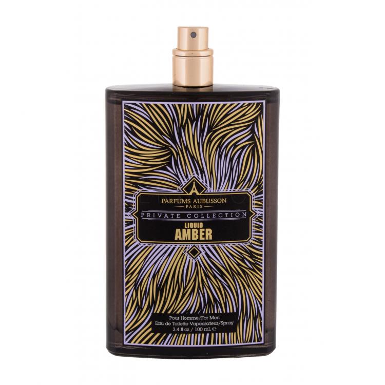 Aubusson Private Collection Liquid Amber Toaletní voda pro muže 100 ml tester