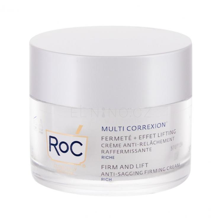 RoC Multi Correxion Firm And Lift Anti-Sagging Firming Cream Rich Denní pleťový krém pro ženy 50 ml