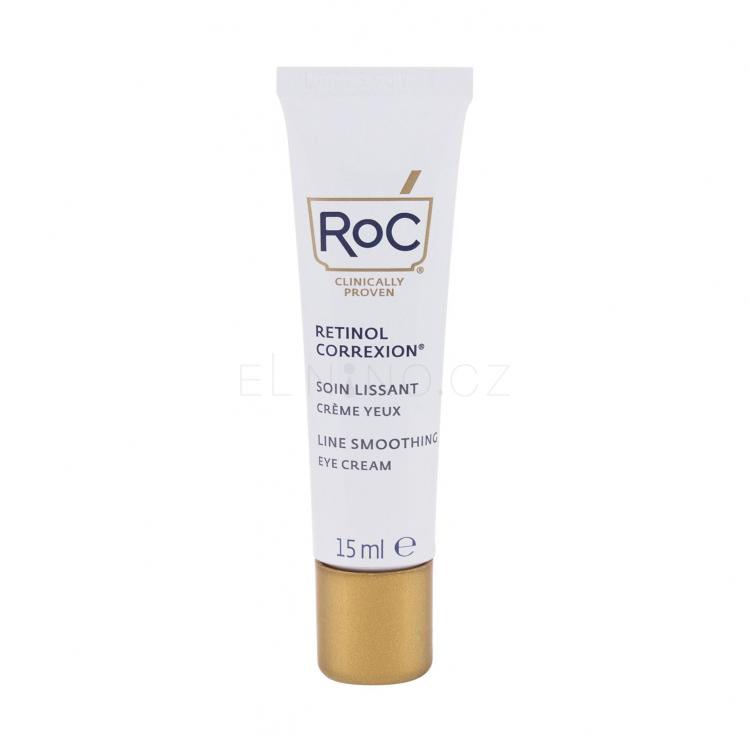RoC Retinol Correxion Line Smoothing Oční krém pro ženy 15 ml