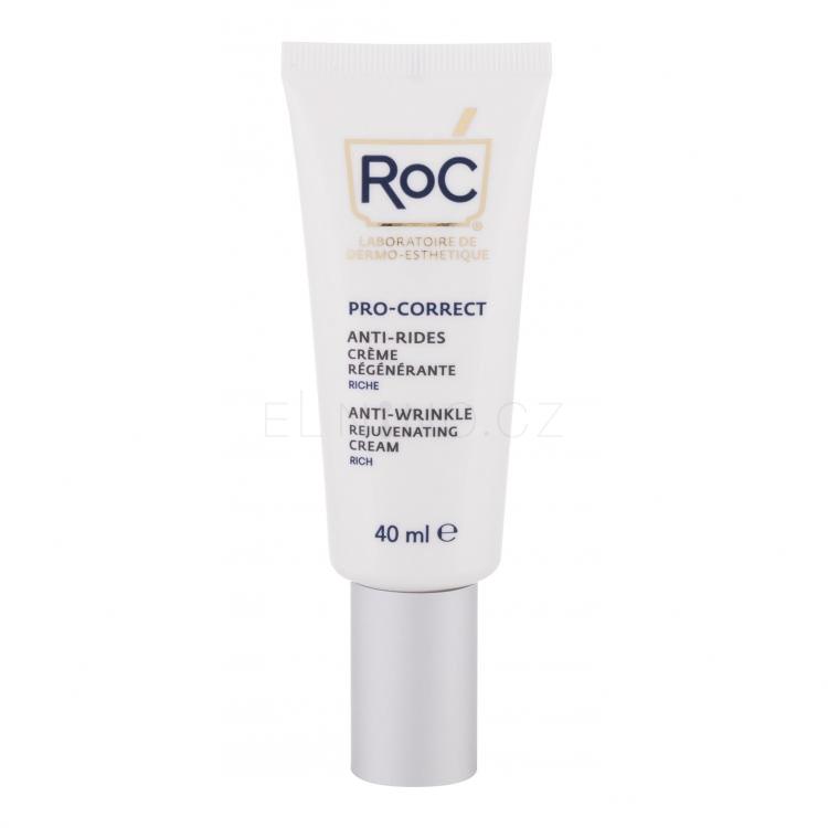 RoC Pro-Correct Anti-Wrinkle Rich Denní pleťový krém pro ženy 40 ml