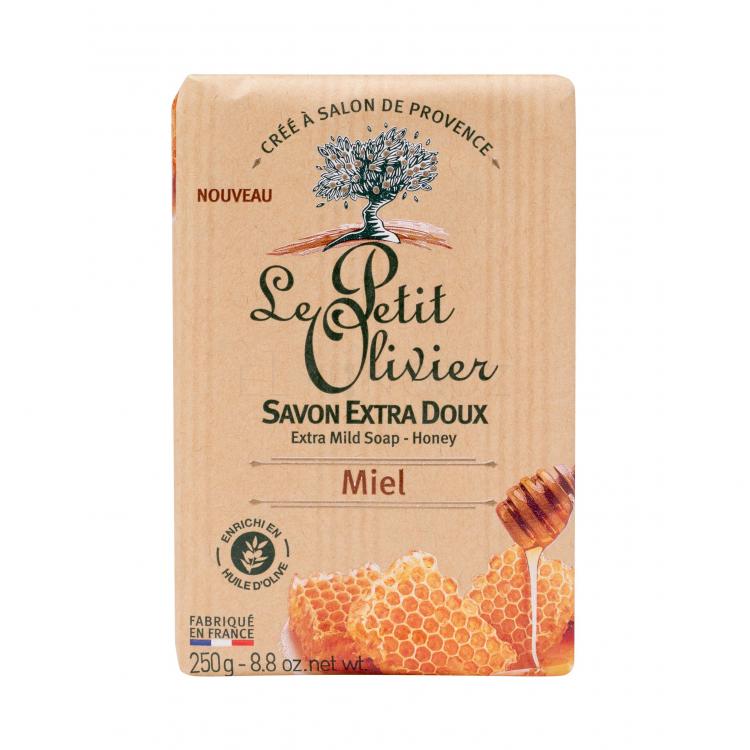 Le Petit Olivier Honey Extra Mild Soap Tuhé mýdlo pro ženy 250 g