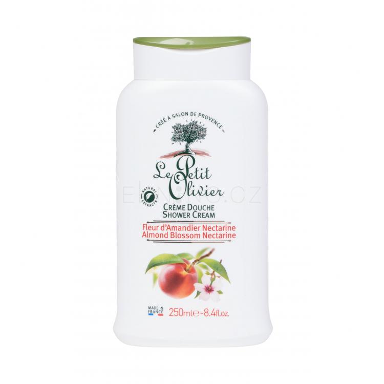 Le Petit Olivier Shower Almond Blossom Nectarine Sprchový krém pro ženy 250 ml