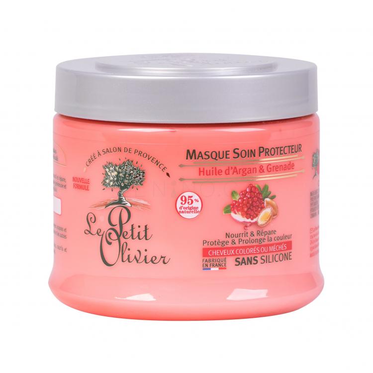 Le Petit Olivier Argan Oil &amp; Pomegranate Protective Maska na vlasy pro ženy 330 ml