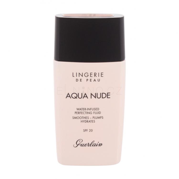 Guerlain Lingerie De Peau Aqua Nude SPF20 Make-up pro ženy 30 ml Odstín 05W Deep Warm tester