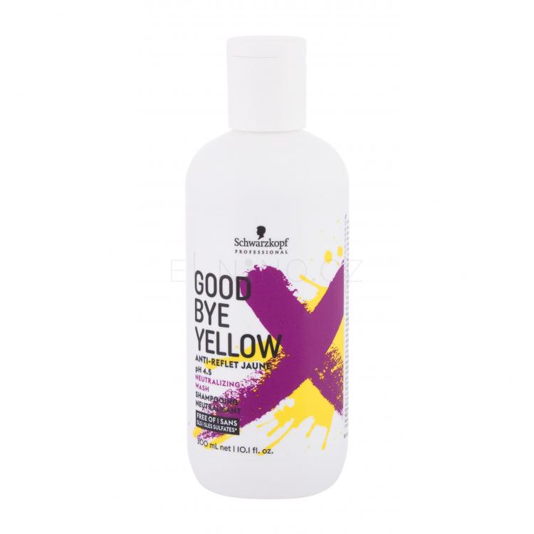 Schwarzkopf Professional Goodbye Yellow pH 4.5 Neutralizing Wash Šampon pro ženy 300 ml