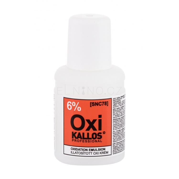 Kallos Cosmetics Oxi 6% Barva na vlasy pro ženy 60 ml