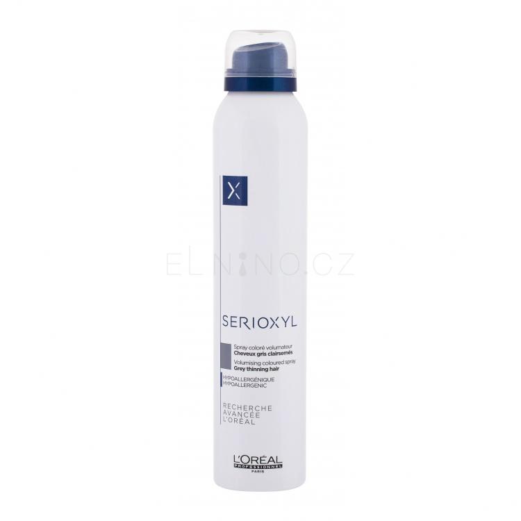 L&#039;Oréal Professionnel Serioxyl Volumising Coloured Spray Pro objem vlasů pro ženy 200 ml Odstín Grey