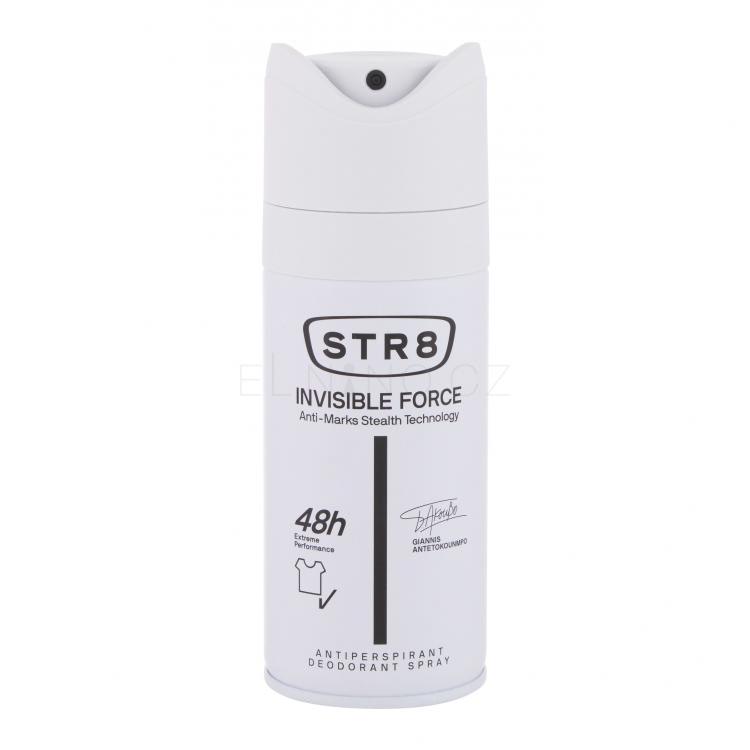 STR8 Invisible Force 48h Antiperspirant pro muže 150 ml