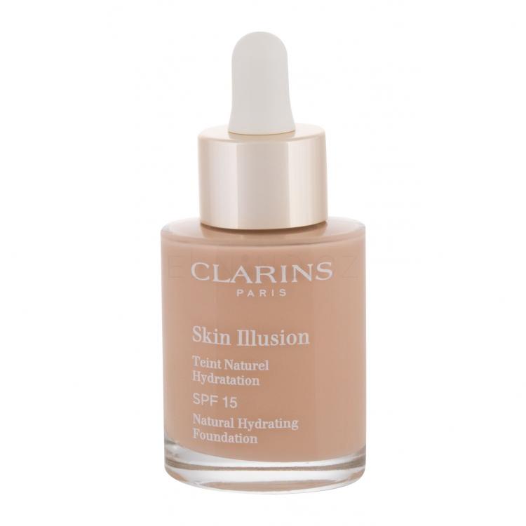 Clarins Skin Illusion Natural Hydrating SPF15 Make-up pro ženy 30 ml Odstín 107 Beige