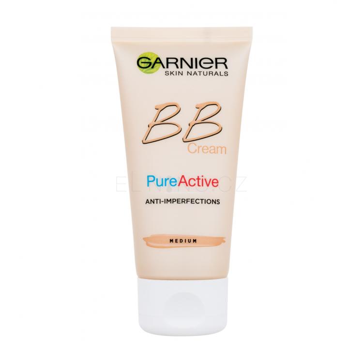Garnier Skin Naturals Pure Active BB krém pro ženy 50 ml Odstín Medium