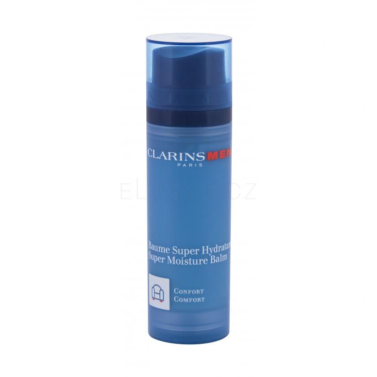 Clarins Men Super Moisture Balm Comfort Denní pleťový krém pro muže 50 ml