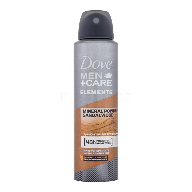 Dove Men + Care Elements Mineral + Sandalwood 48h Antiperspirant pro muže 150 ml