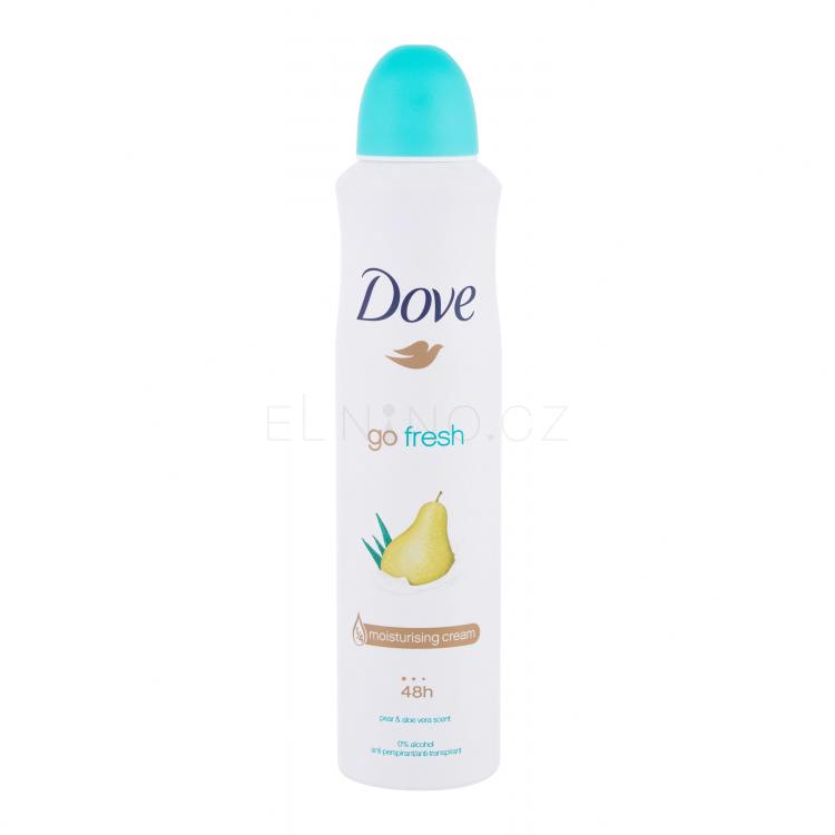 Dove Go Fresh Pear &amp; Aloe Vera 48h Antiperspirant pro ženy 250 ml