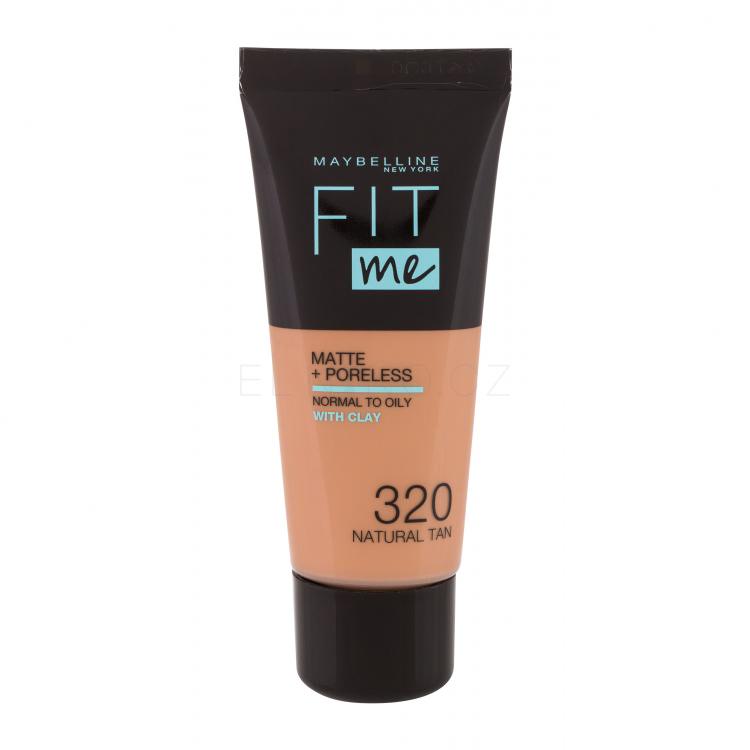 Maybelline Fit Me! Matte + Poreless Make-up pro ženy 30 ml Odstín 320 Natural Tan
