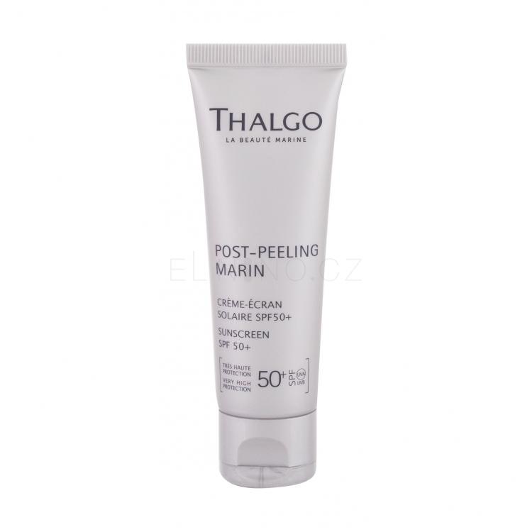 Thalgo Post-Peeling Marin Sunscreen SPF50+ Opalovací přípravek na obličej pro ženy 50 ml