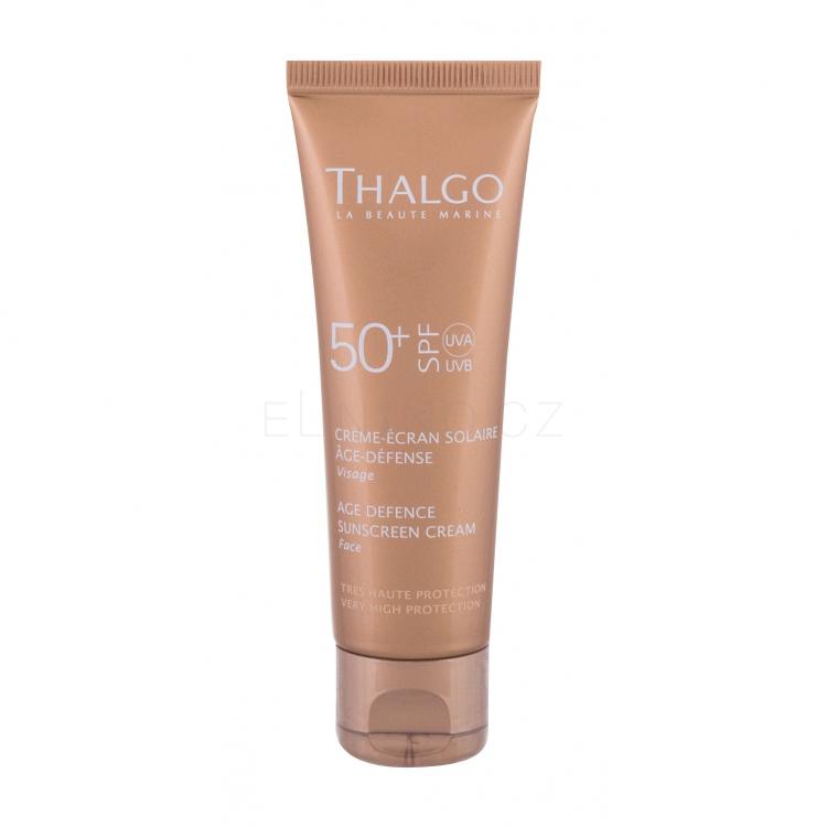 Thalgo Age Defence Sunscreen SPF50+ Opalovací přípravek na obličej pro ženy 50 ml