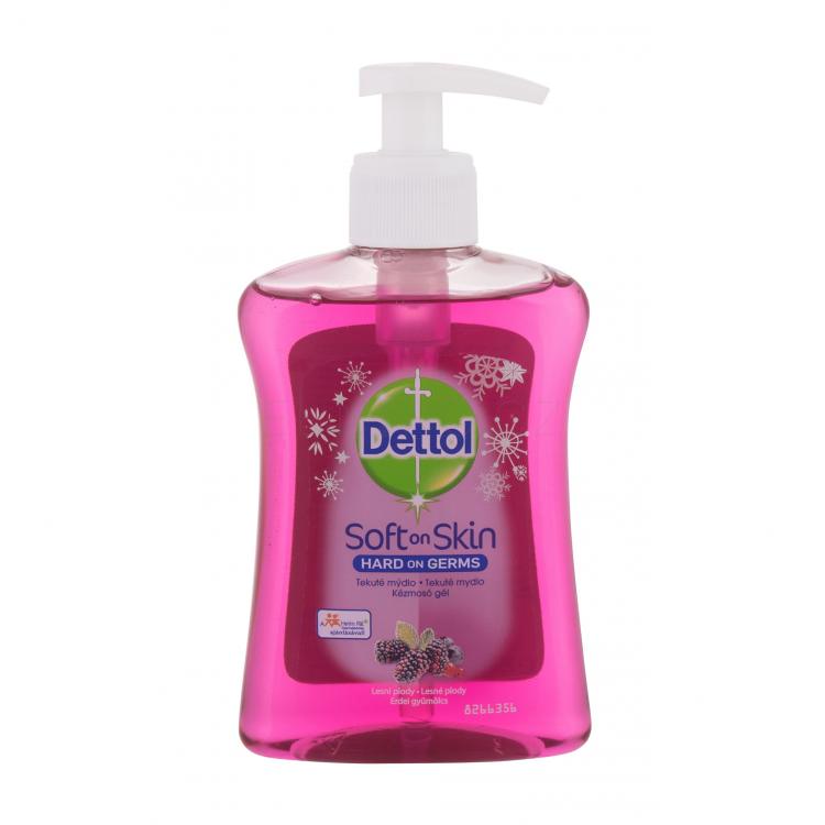 Dettol Soft On Skin Forest Berries Tekuté mýdlo 250 ml