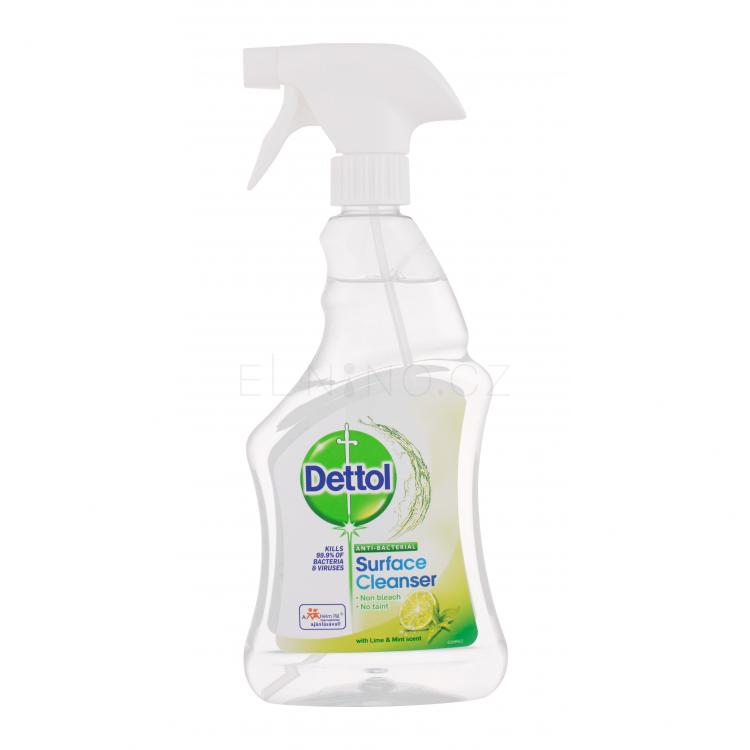 Dettol Antibacterial Surface Cleanser Lime &amp; Mint Antibakteriální přípravek 500 ml
