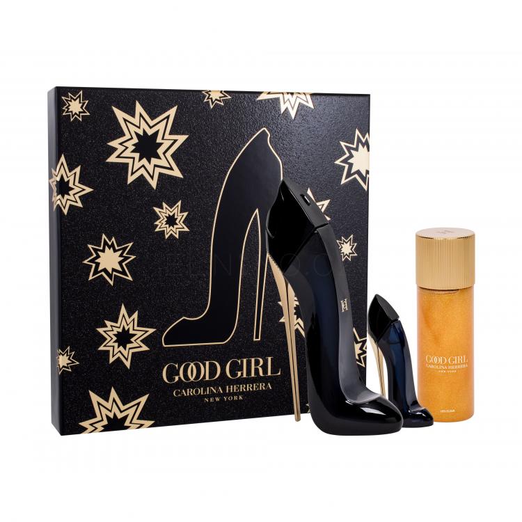 Carolina Herrera Good Girl Dárková kazeta parfémovaná voda 50 ml + tělový olej 100 ml + parfémovaná voda 7 ml