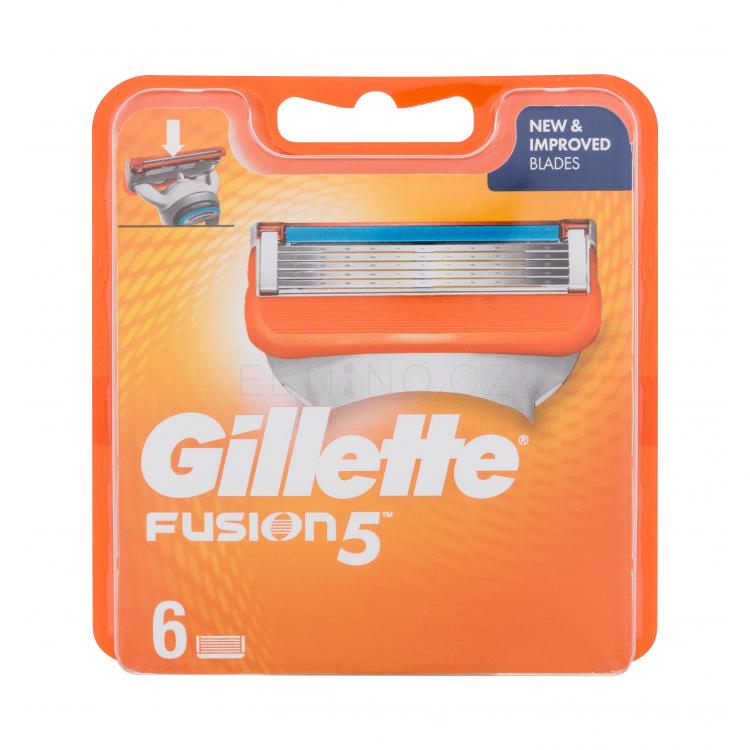 Gillette Fusion5 Náhradní břit pro muže 6 ks
