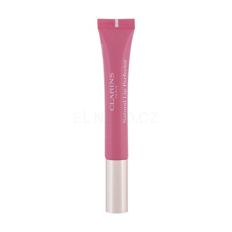 Clarins Natural Lip Perfector Lesk na rty pro ženy 12 ml Odstín 07 Toffee Pink Shimmer