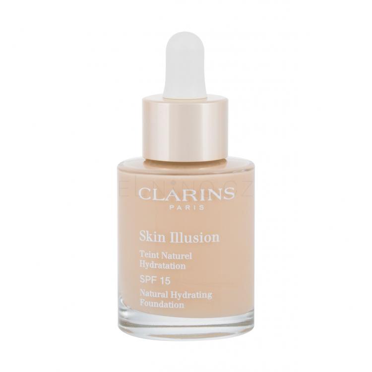 Clarins Skin Illusion Natural Hydrating SPF15 Make-up pro ženy 30 ml Odstín 101 Linen