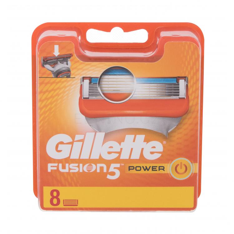 Gillette Fusion5 Power Náhradní břit pro muže 8 ks