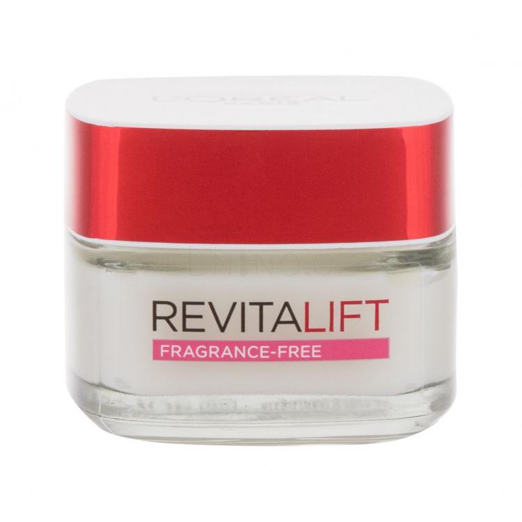 L&#039;Oréal Paris Revitalift Hydrating Cream Fragrance-Free Denní pleťový krém pro ženy 50 ml