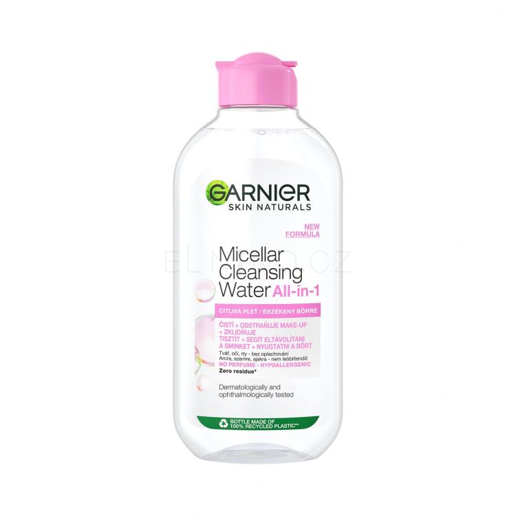 Garnier Skin Naturals Micellar Water All-In-1 Sensitive Micelární voda pro ženy 200 ml