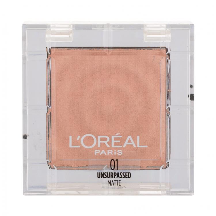 L&#039;Oréal Paris Color Queen Oil Eyeshadow Oční stín pro ženy 4 g Odstín 01 Unsurpassed Matte