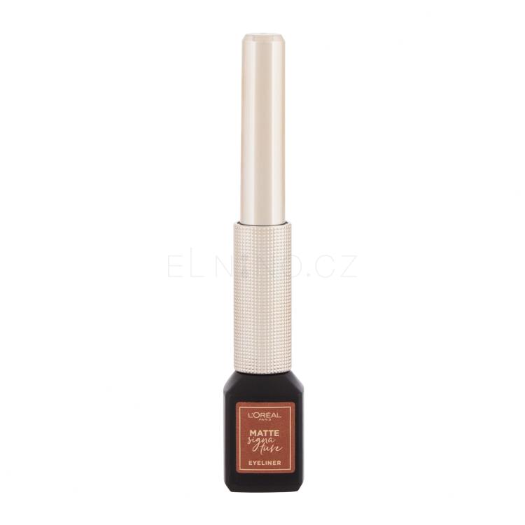 L&#039;Oréal Paris Matte Signature Oční linka pro ženy 3 ml Odstín 07 Copper Signature