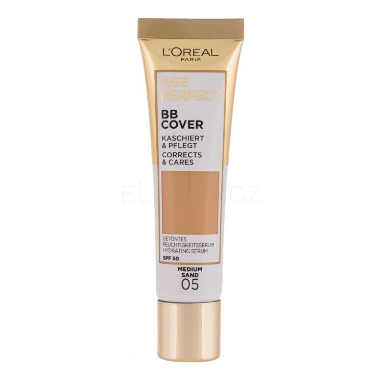 L&#039;Oréal Paris Age Perfect BB Cover BB krém pro ženy 30 ml Odstín 05 Medium Sand