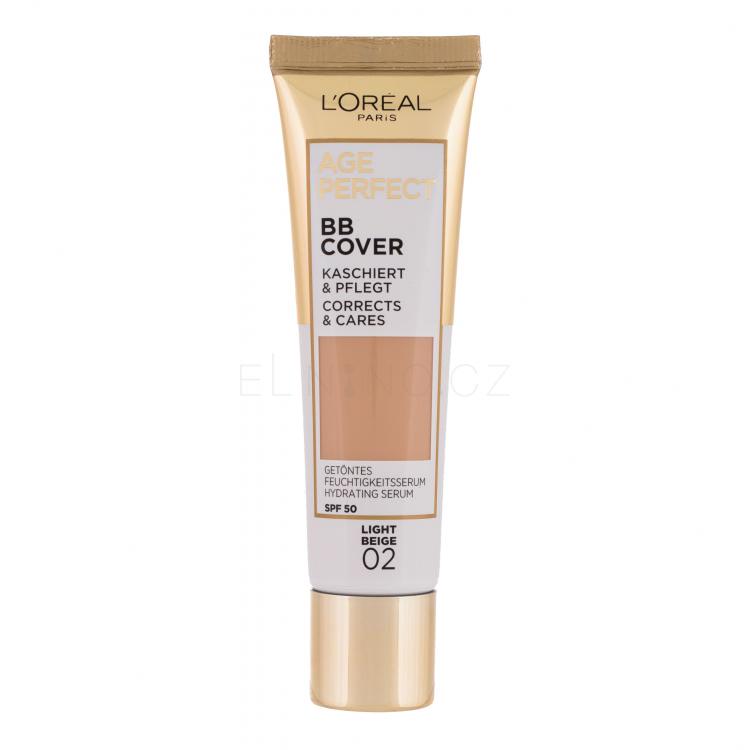 L&#039;Oréal Paris Age Perfect BB Cover BB krém pro ženy 30 ml Odstín 02 Light Beige