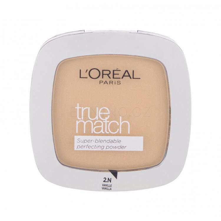 L&#039;Oréal Paris True Match Pudr pro ženy 9 g Odstín 2.N Vanilla