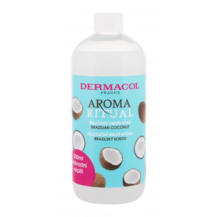 Dermacol Aroma Ritual Brazilian Coconut Tekuté mýdlo pro ženy Náplň 500 ml