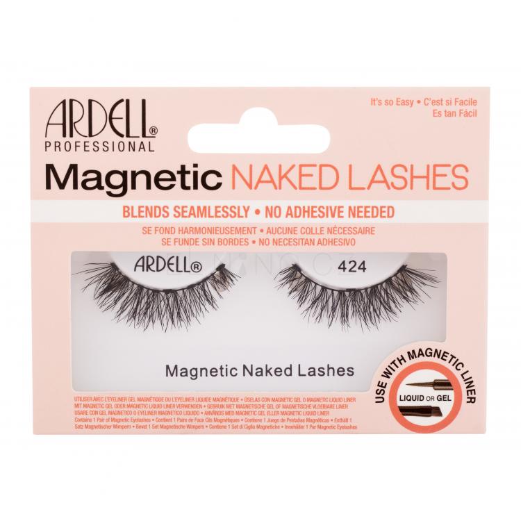 Ardell Magnetic Naked Lashes 424 Umělé řasy pro ženy 1 ks Odstín Black