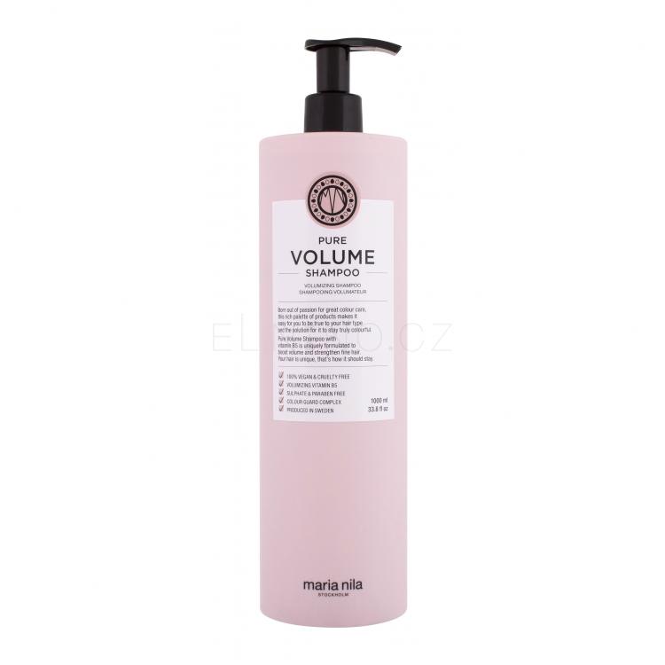 Maria Nila Pure Volume Šampon pro ženy 1000 ml