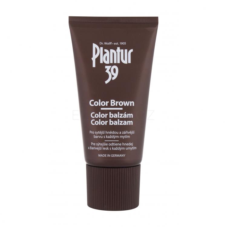 Plantur 39 Phyto-Coffein Color Brown Balm Balzám na vlasy pro ženy 150 ml