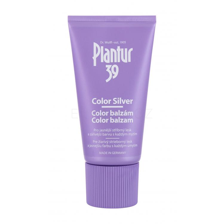 Plantur 39 Phyto-Coffein Color Silver Balm Balzám na vlasy pro ženy 150 ml
