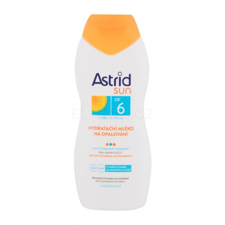 Astrid Sun Moisturizing Suncare Milk SPF6 Opalovací přípravek na tělo 200 ml