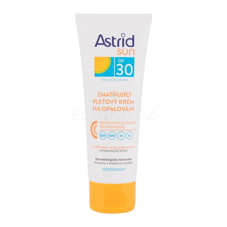 Astrid Sun Moisturizing Face Cream SPF30 Opalovací přípravek na obličej 75 ml