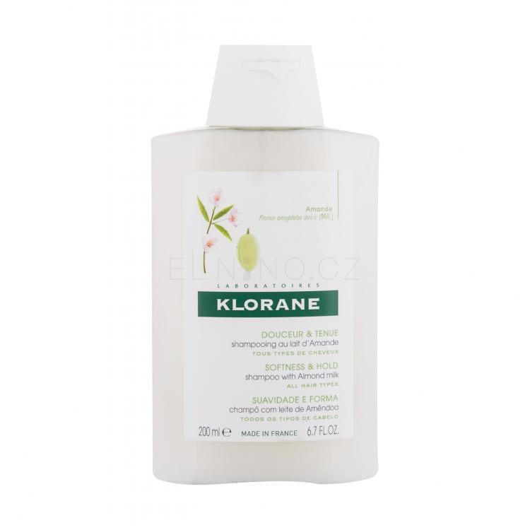 Klorane Almond Milk Softness &amp; Hold Šampon pro ženy 200 ml