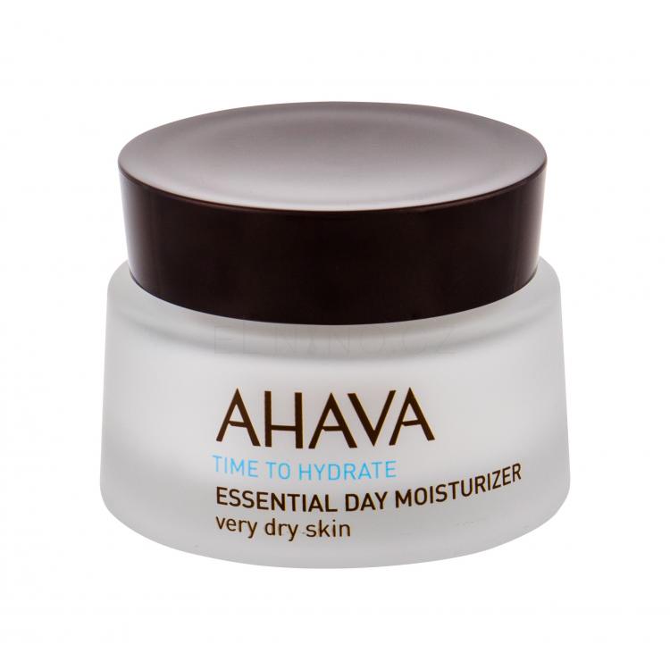 AHAVA Time To Hydrate Essential Day Moisturizer Very Dry Skin Denní pleťový krém pro ženy 50 ml tester
