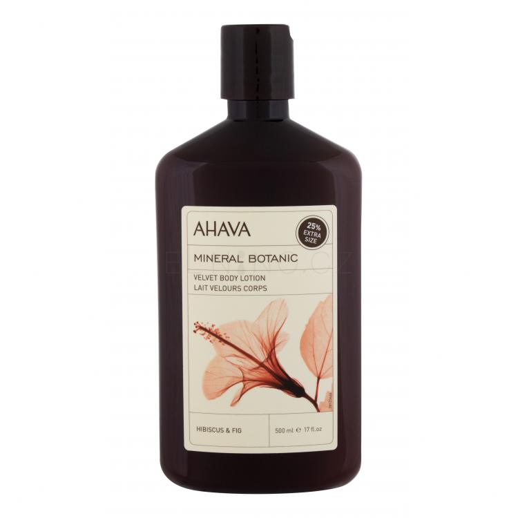 AHAVA Mineral Botanic Hibiscus &amp; Fig Tělové mléko pro ženy 500 ml